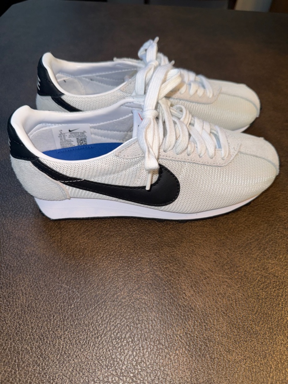 Nike LD-1000 Women's Sz 6 White/Black Gum Athletic Running Shoes HF3227-100, NIB